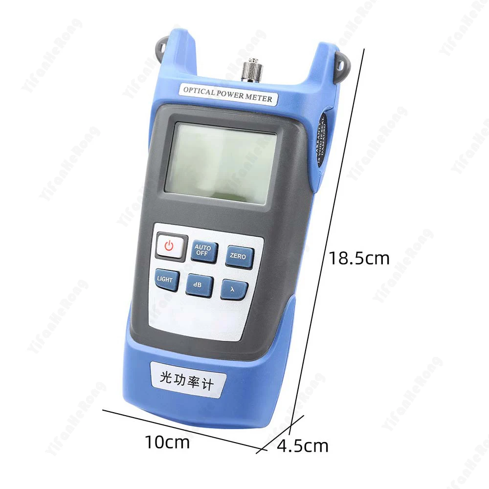 Fiber Optic Power Meter -70~+3dBm Single-Mode Connector High Sensitivity Wide Dynamic Range Fiber Optic Tester
