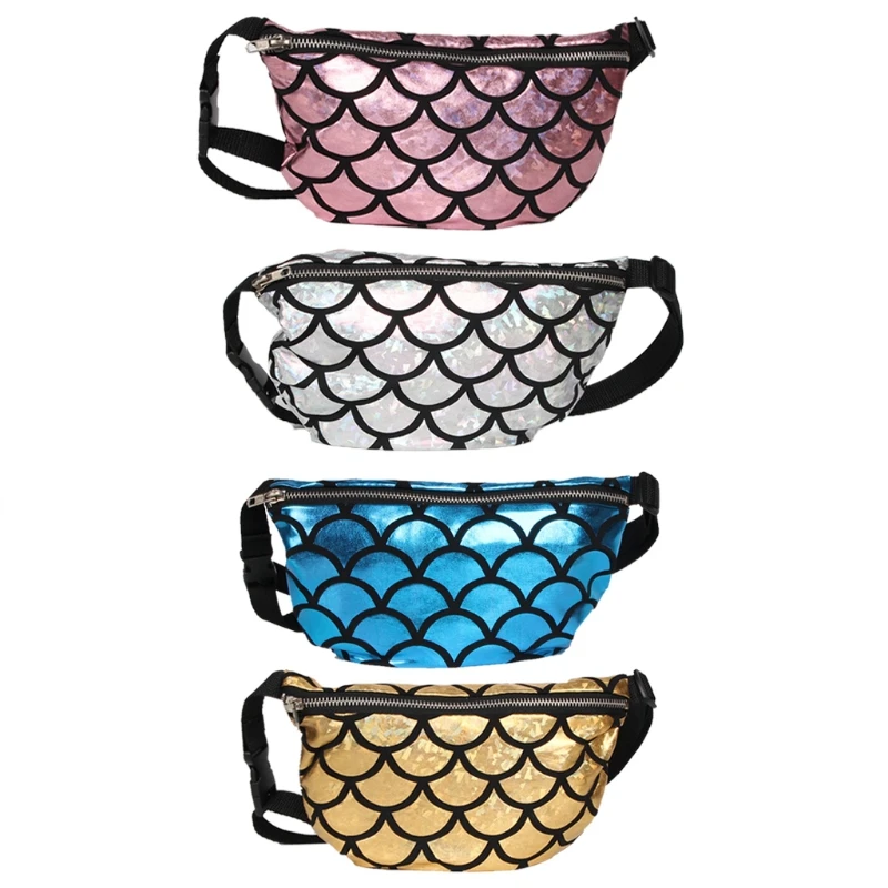 

Fashion Womens Fanny Pack Sequins Waist Bum Storage Bag Cosmetic Bags Belt