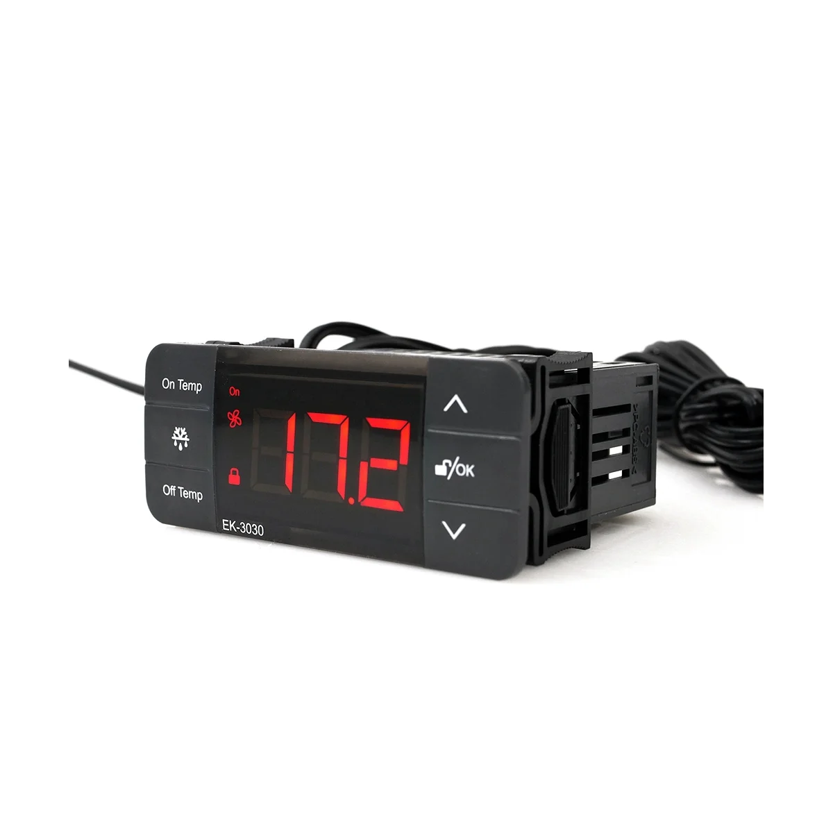 Цифровой регулятор температуры 220 В датчик термостата