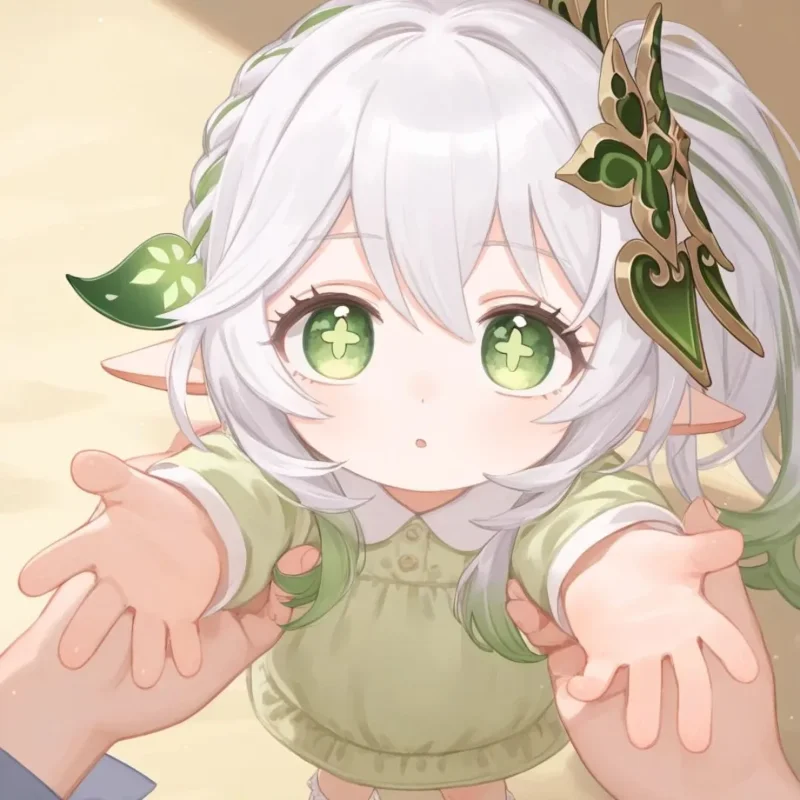 20 см Kawaii Game Genshin Impact Role Nahida милый идол хлопковая кукла аниме плюшевые куклы со
