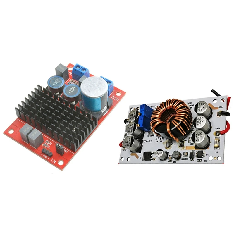 

DC 12V-24V TPA3116 Mono Channel Digital Power Audio Amplifier Board & Dc-Dc Boost Converter Adjustable Power Module