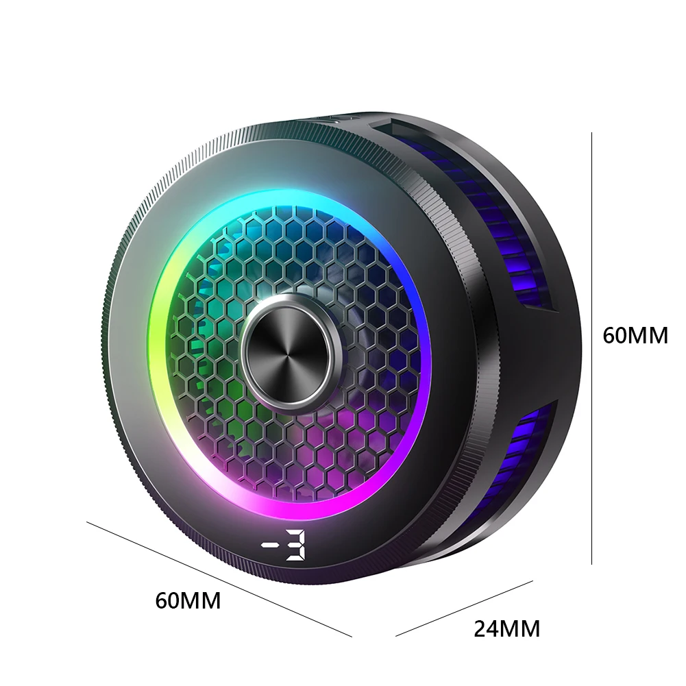 Магнитный Игровой Кулер Hurricane 3 Режима Турбовентилятор Система Охлаждения