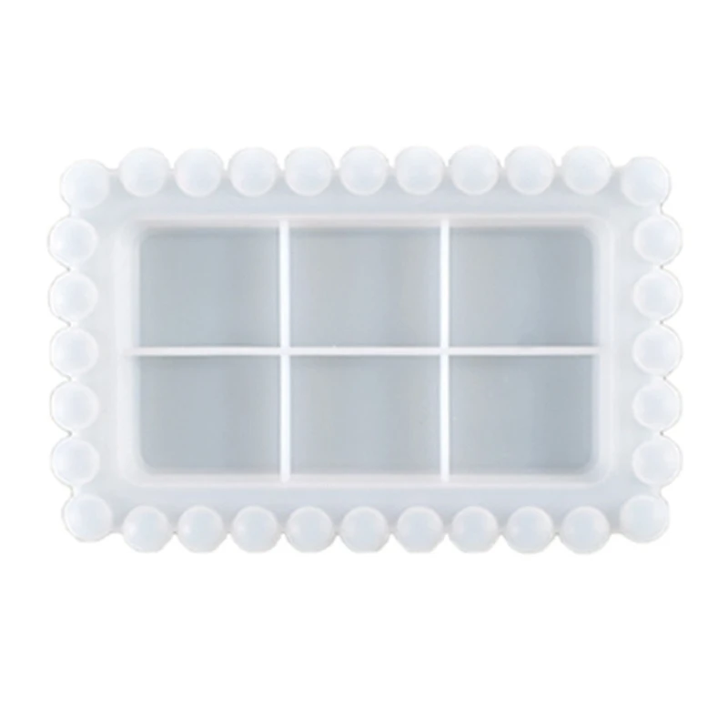 Акция! Прямоугольная пластина из бисера силиконовая форма поднос сделай сам для