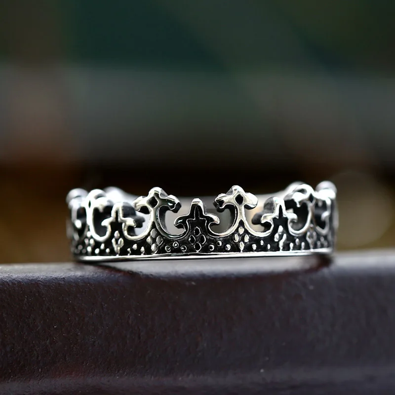 Мужское и женское кольцо с короной BEIER из нержавеющей стали в стиле панк 2024