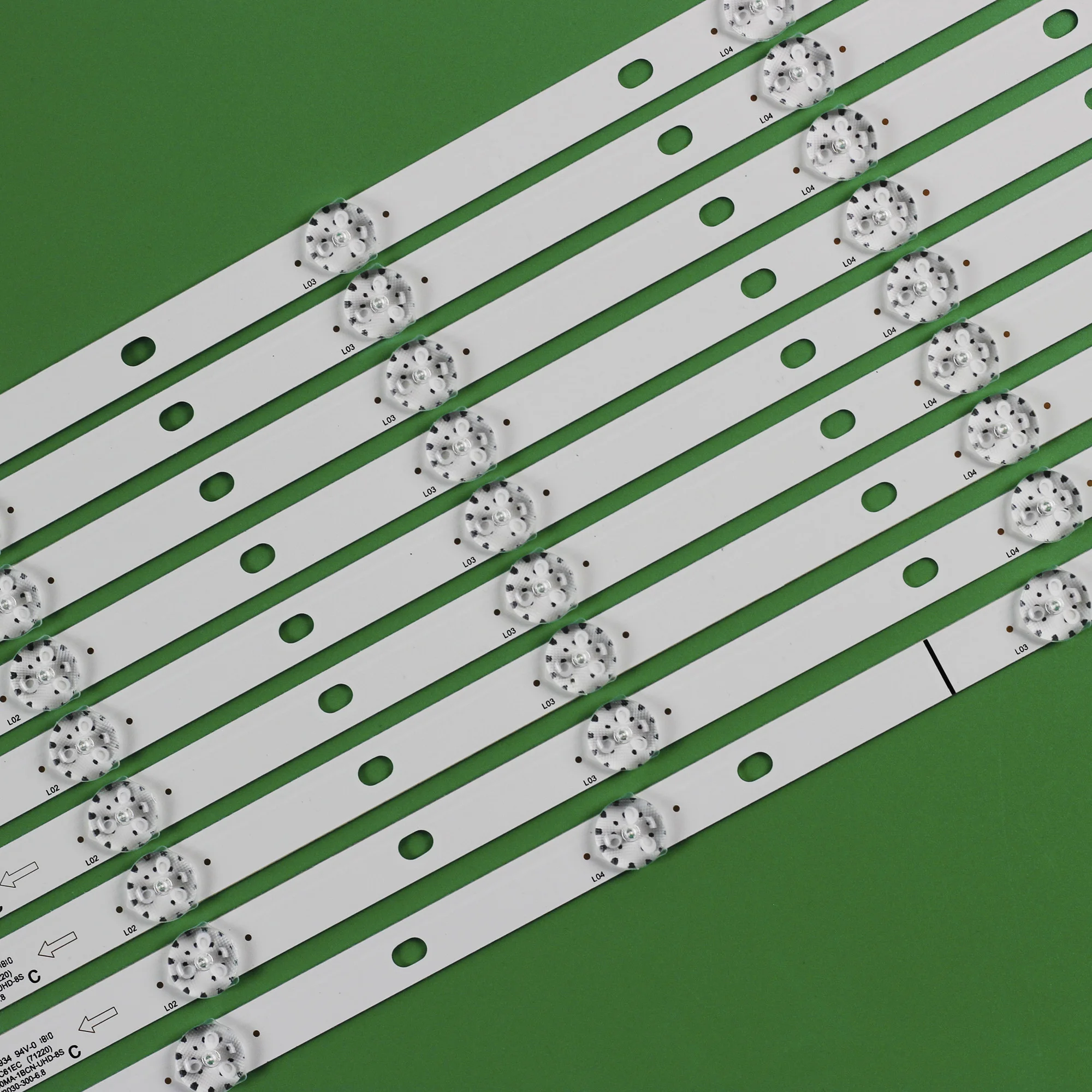 15 комплектов светодиодной ленты для подсветки JS-D-JP55DM-A62EC C61EC BBK 55LEX-8158/UTS2 AKTV AKTV5534