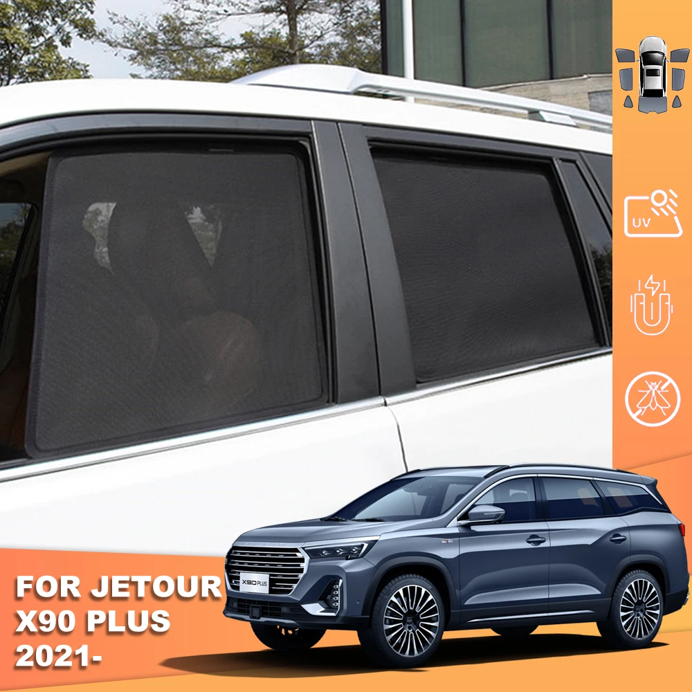 Для Jetour X90 Plus 2021 2022 2023 2024 Магнитный автомобильный солнцезащитный козырек на