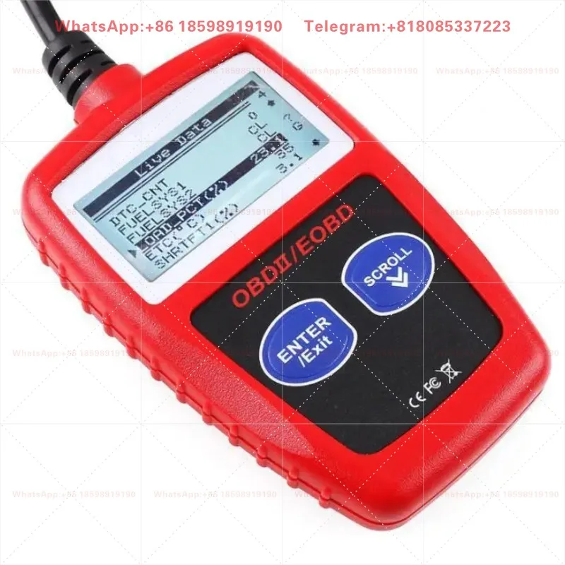 Фото 1 штука, подходящая для инструмента диагностики неисправностей MS309 OBD2 для чтения кодов и тестирования двигателя. №1