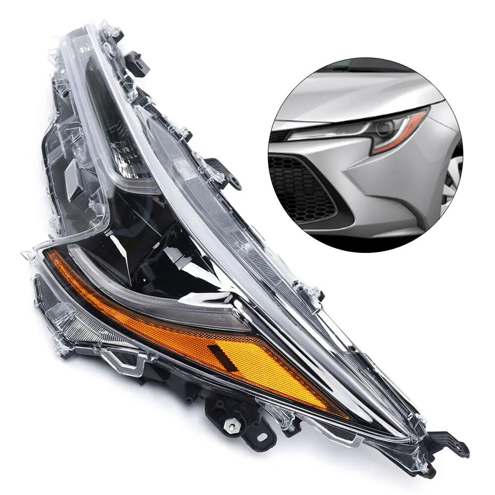 

for 2020 2021 Toyota Corolla L LE Headlight LED HeadLamp Driver Left Side LH TO2503286
