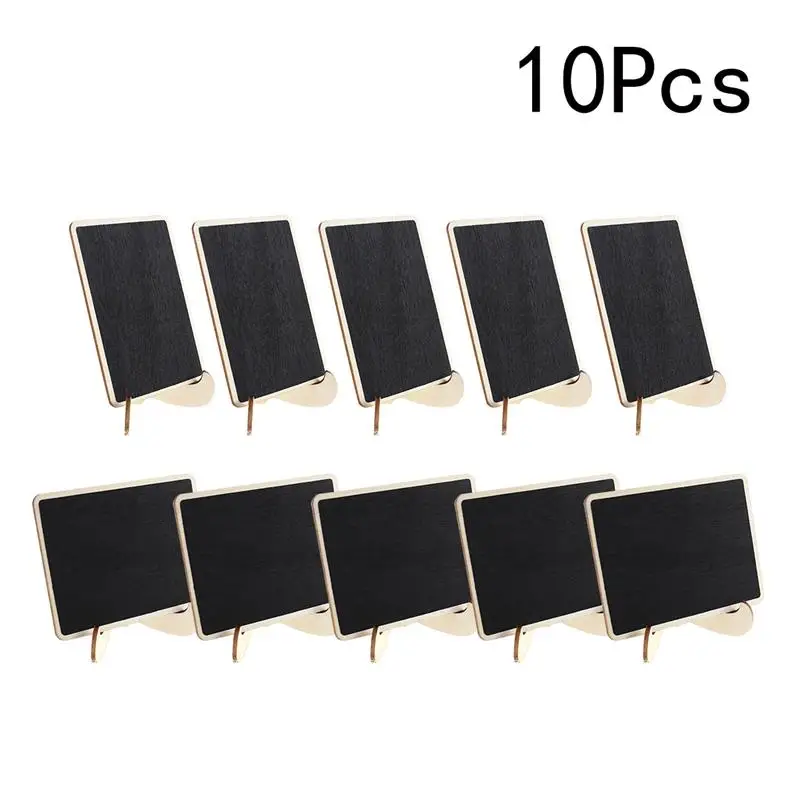 

10 шт., прямоугольные мини-доски для сообщений