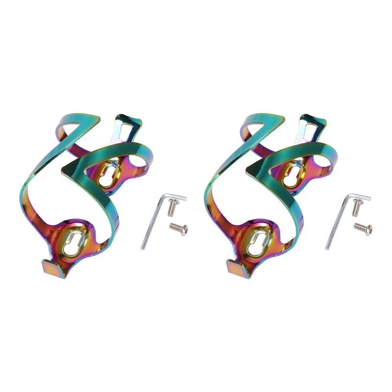 

Велосипедный держатель для бутылки с водой, 2 упаковки, легкая подставка для чайника из алюминиевого сплава, отличная уличная езда на велоси...