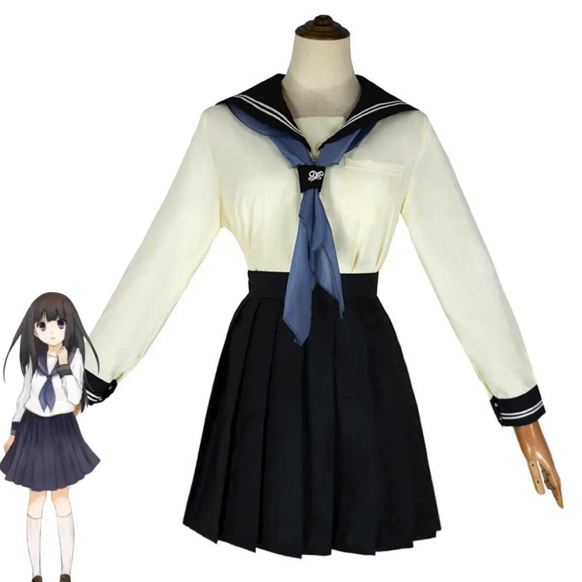 Костюм для косплея аниме хиока Ибара мейка чаранда эру японская школьная форма Jk