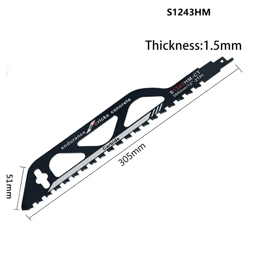 

2pcs Saw Blades Brick Carbide Cut Cutting Disc Masonry Reciprocating Useful