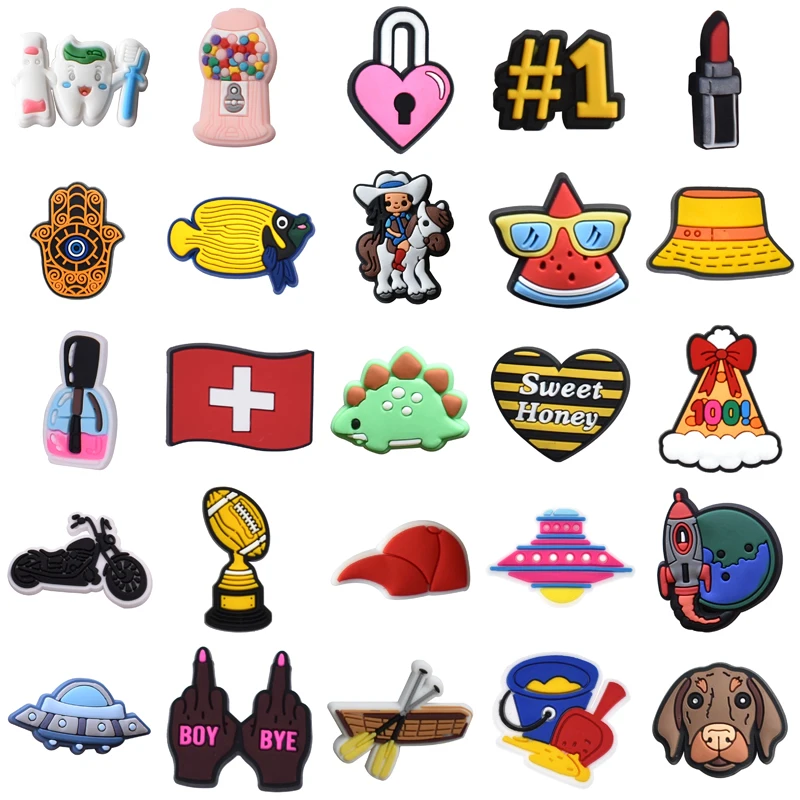 

Designer Summer Women Pins Jeans Decorations Xmas Gifts Shoes Accessories New Shoe Charms for Croc Charm for Crocs Charms Kids