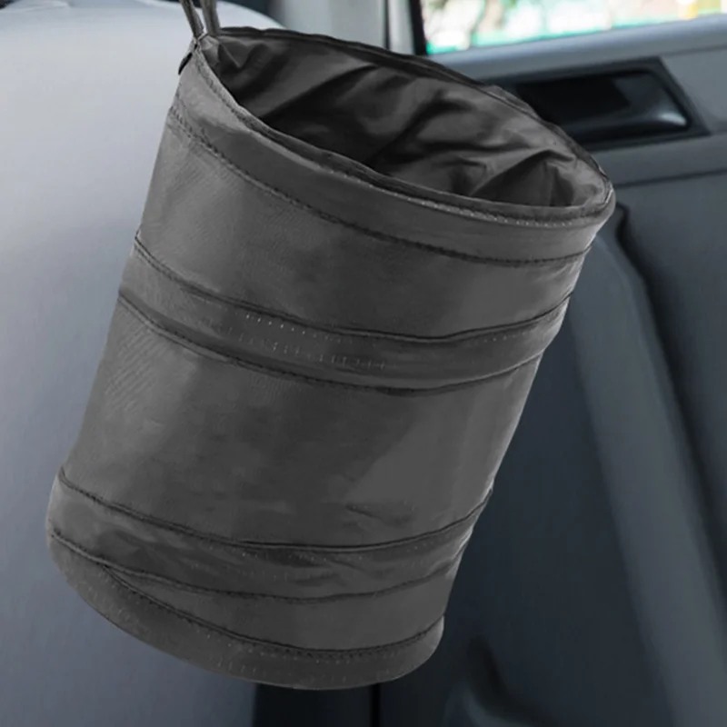 Складная Автомобильная корзина для мусора сумка на заднее сиденье автомобиля