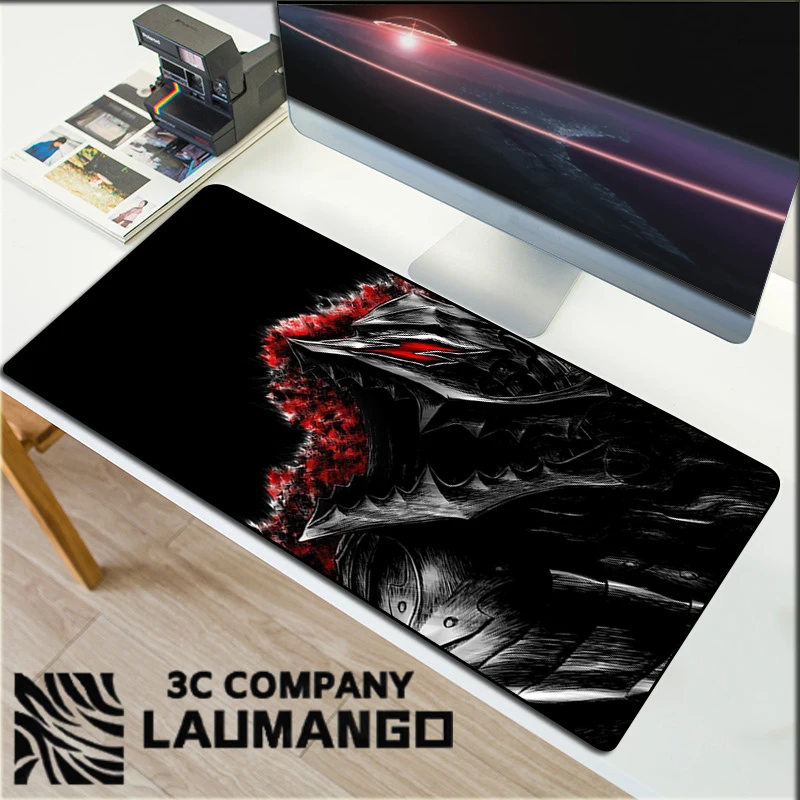 

Dark Comics Mouse Mat Anime Pad Pc Accessories Gamer Desk Mause Large Gaming Extended Xxl Mousepad Keyboard Mats