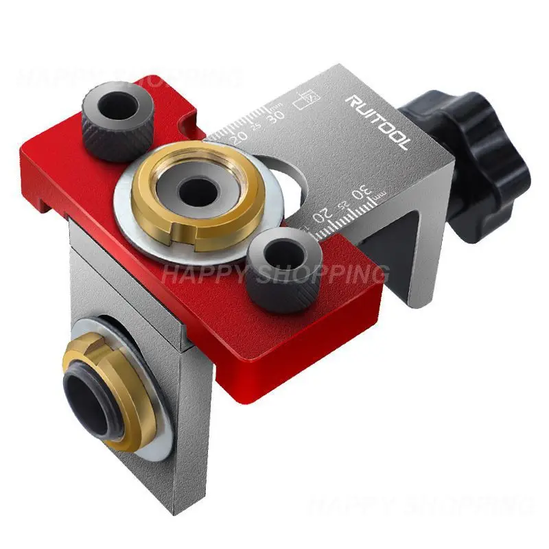 

Positioning Punch Alufer With 8/10/15mm Drill Bit 3 In 1 Adjustable Punching Tool Drilling Guide Locating Pin Clamp