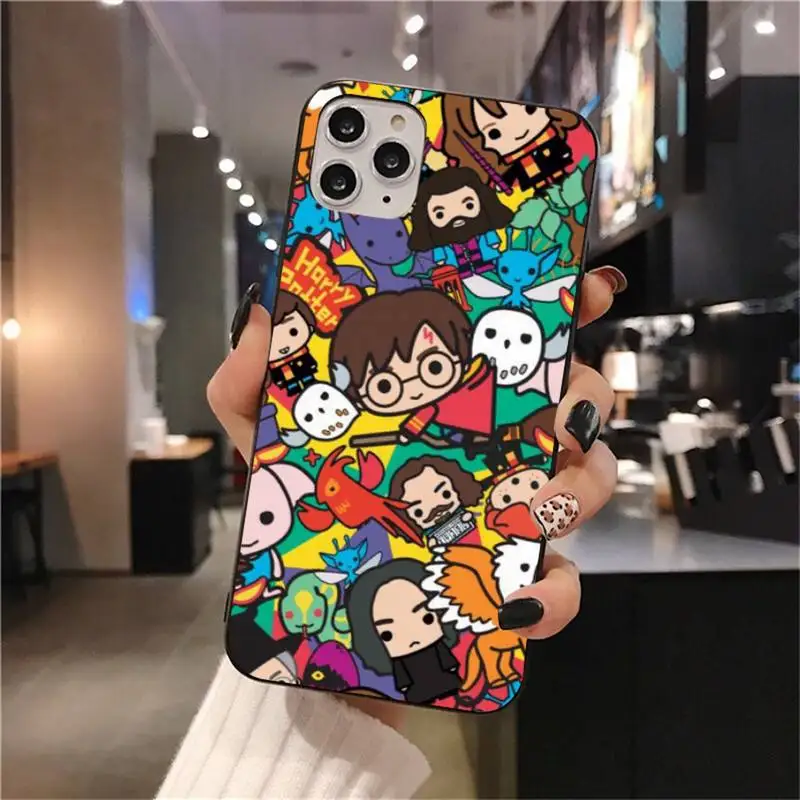 Чехол для телефона iphone 13 12 11 Pro Mini XS Max 8 7 Plus X SE 2020 XR чехол с мультяшным рисунком