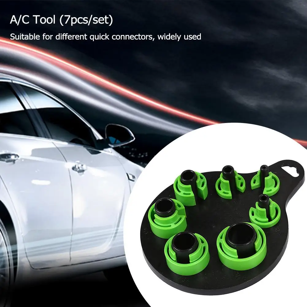 

7pcs Car Air Conditioning Duct Removal A/C Clip Connector Quick Repair Fuel Line Disconnect Tools Auto Accessories