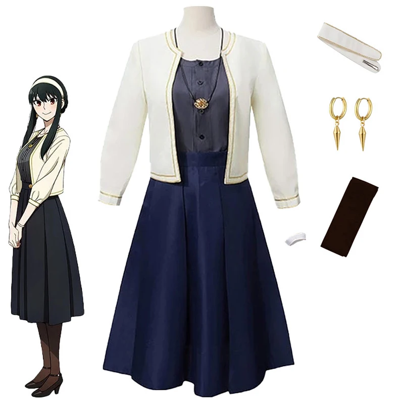 

Spy X Family Yoel Blair Cosplay Costume Princess Of Thorns Daily Clothing Full Set Of Cosplay Women's Clothing For Halloween