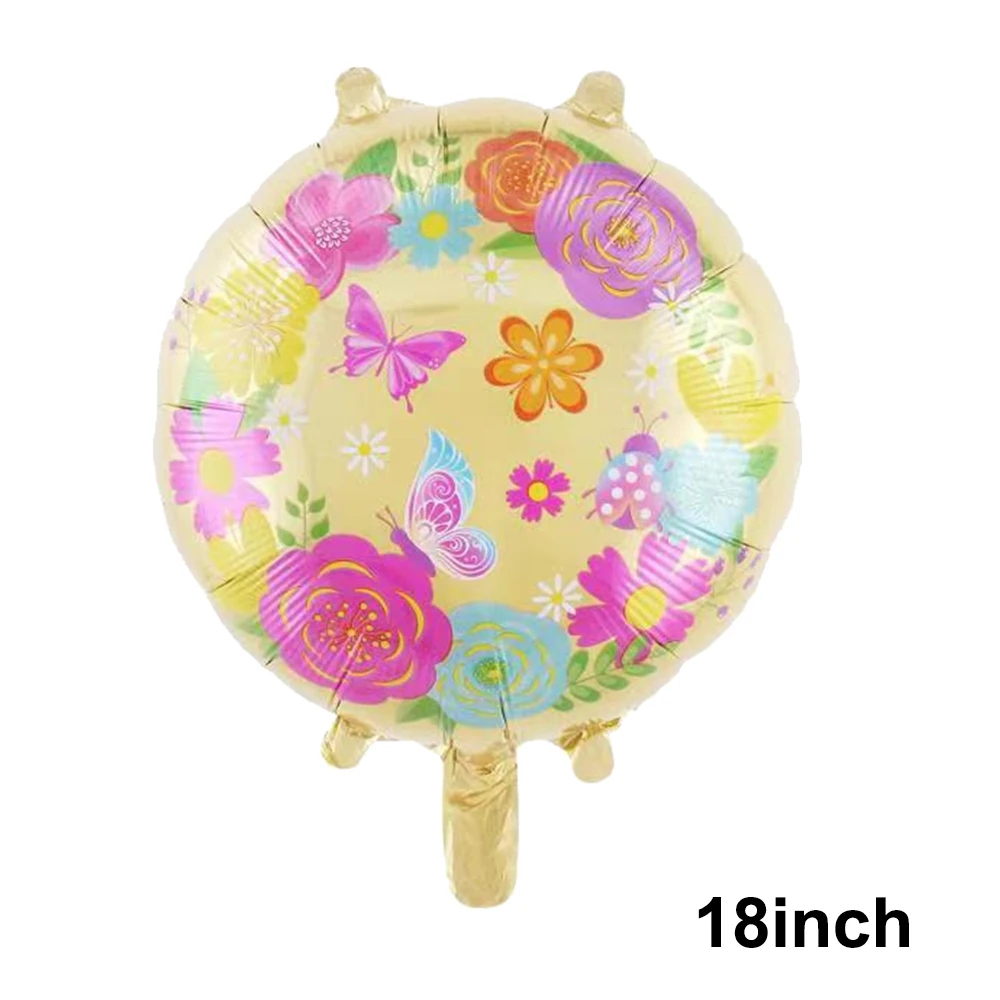 Фольгированные воздушные шары-бабочки сказочные шары гелиевые божья коровка