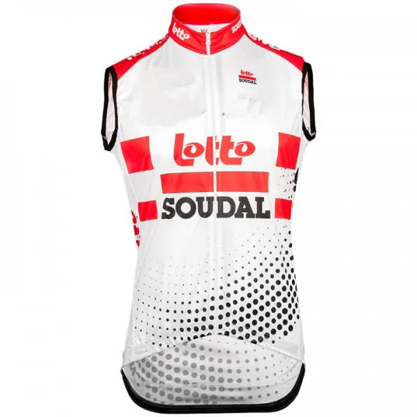 

Windproof 2019 LOTTO SOUDAL TEAM Sleeveless Cycling Jacket Vest Gilet Mtb Clothing Bicycle Maillot Ciclismo