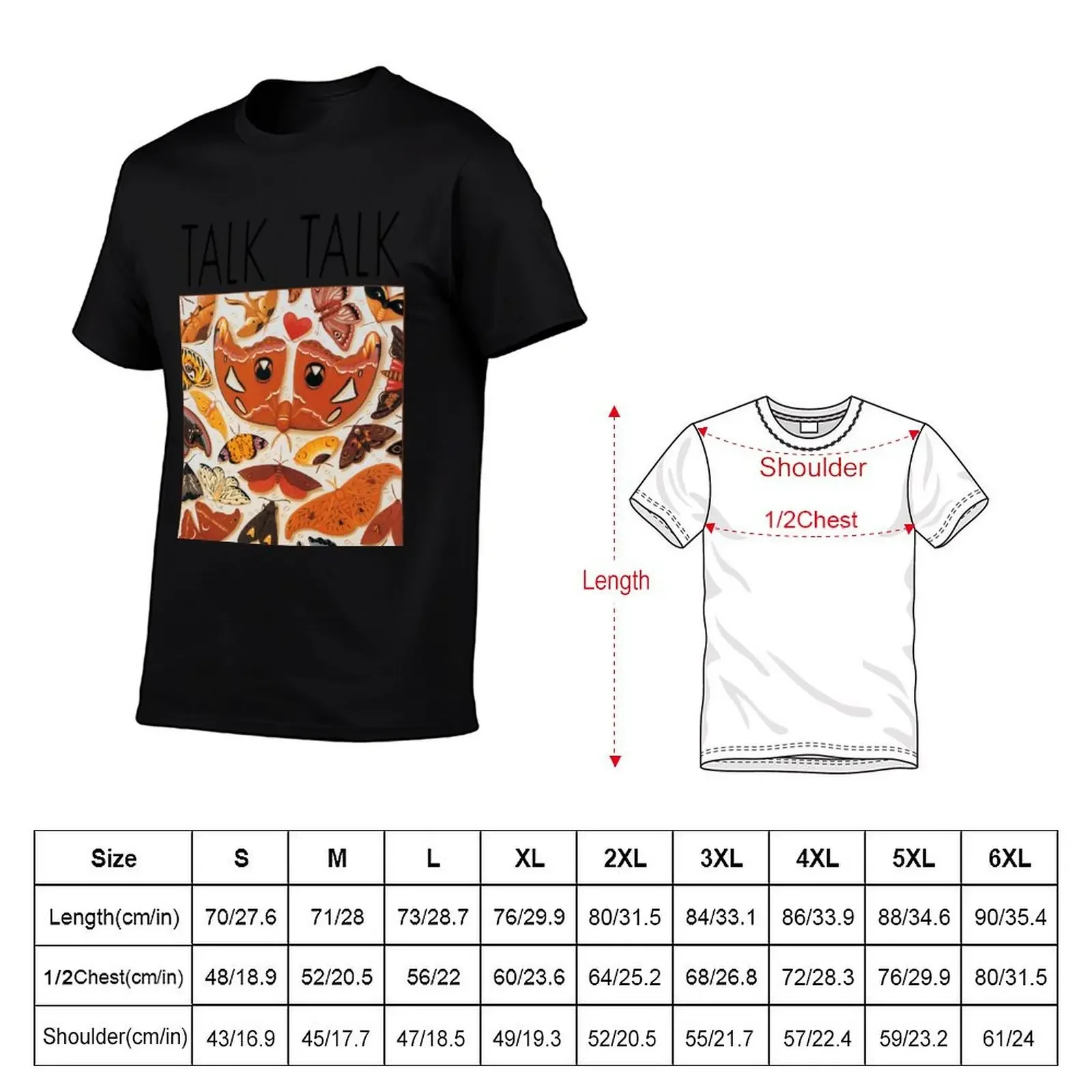 Ретро Винтаж Talk The Color Of Spring Cool Gift Классическая футболка черные футболки с