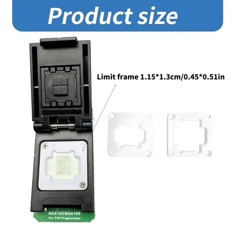 Адаптер EMMC BGA153 BGA169 для программатора XGecu T56 быстрая скорость программирования