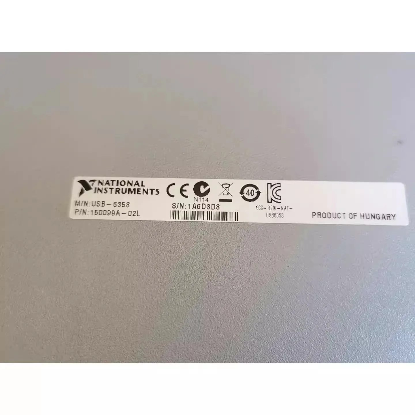 Карта сбора данных США NI USB-6353 серии X 781441 -01