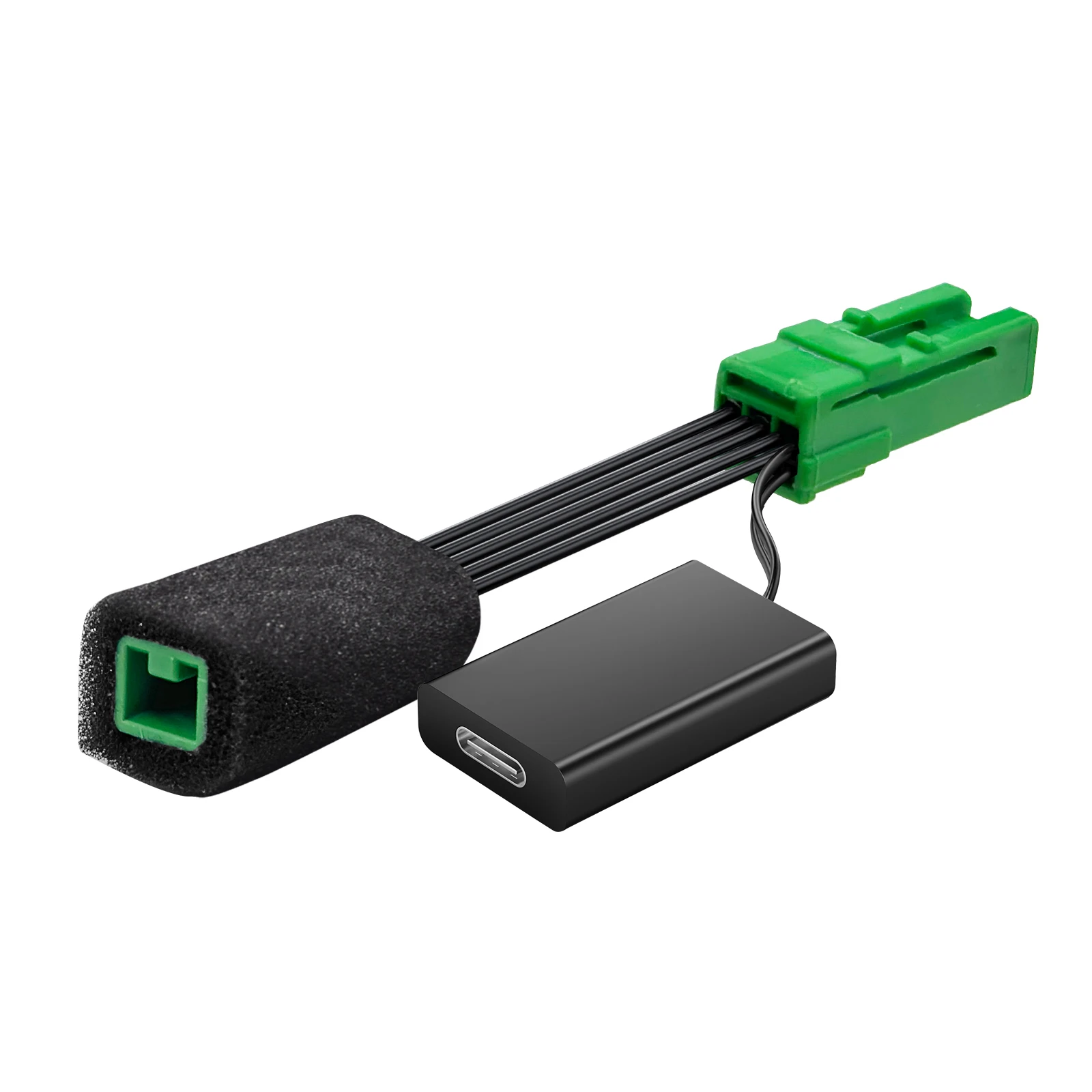 

Адаптер питания Mangoal Dash Cam для Volvo XC40 XC60 XC90 S60 V60 C40 3-контактный интерфейс (модель A) Автомобильный адаптер заднего вида Plug and Play