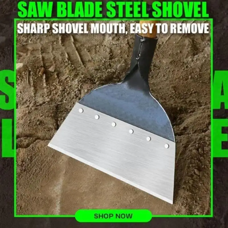 

Multi-Functional Outdoor Garden Cleaning Shovel Steel Waste Flat Tools Planting Garden Weeding Pooper Shovel Scooper Shovel N2T6