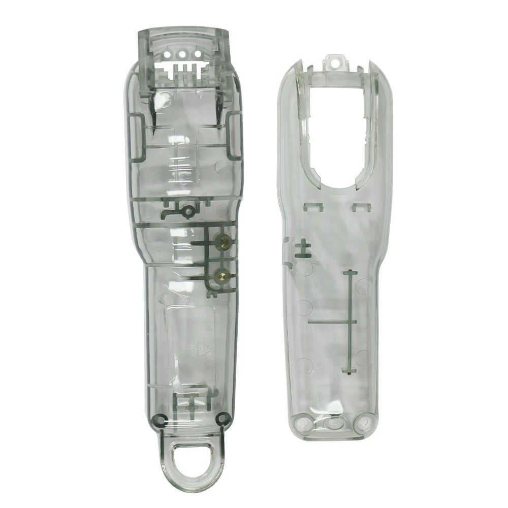 

1Set Gray Hair Clipper Back Housing Cover Clear Front Lid For Hair Trimmer Tools Kit