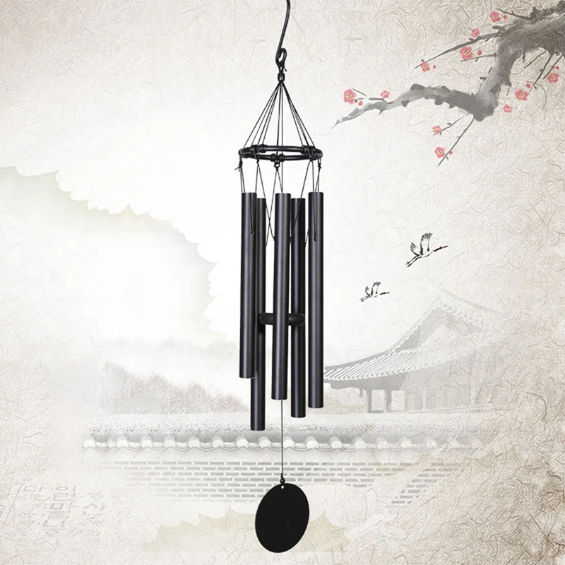 

Metal Tubular Aluminum Tube Japanese Style Creative Garden Wind Chimes, Bells, Ornaments, Crafts, Home Decoration