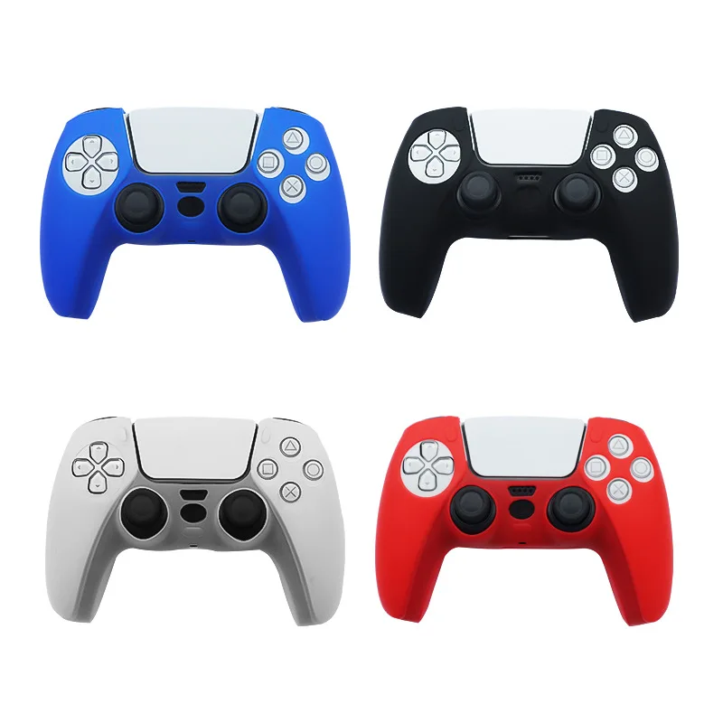 Anti-slip Silicone Cover Skin for Sony PlayStation Dualshock 5 PS5 Controller Case