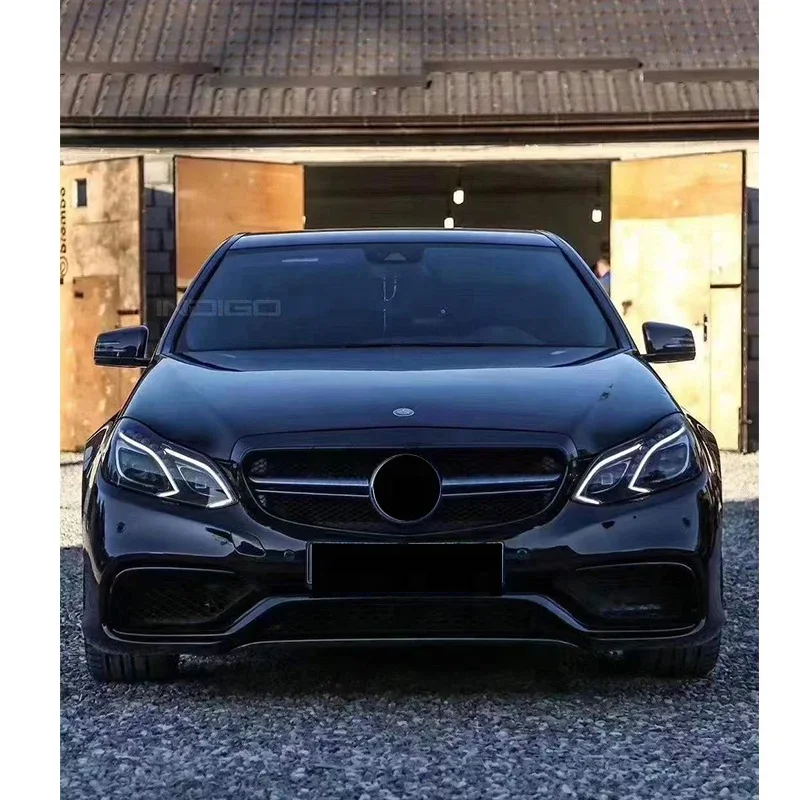 E63 Автомобильный Bodykit для Mercedes-Benz E-Class W212 Later Modified AMG бампер Grill Hood Fender 2010 2011 2012 2013 2014
