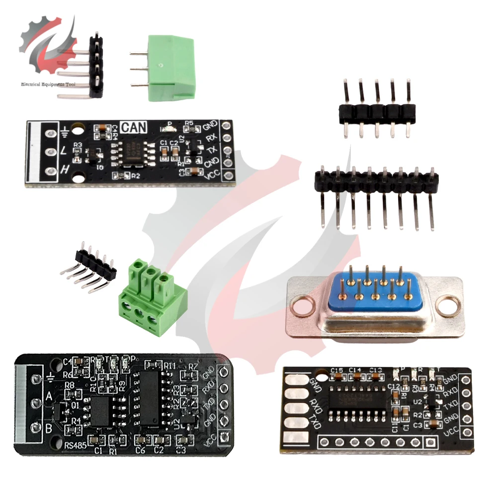 

RS232 RS485 CAN to TTL Level Converter Board Serial Converter Board RS232 to TTL Communication Module Serial Port Module