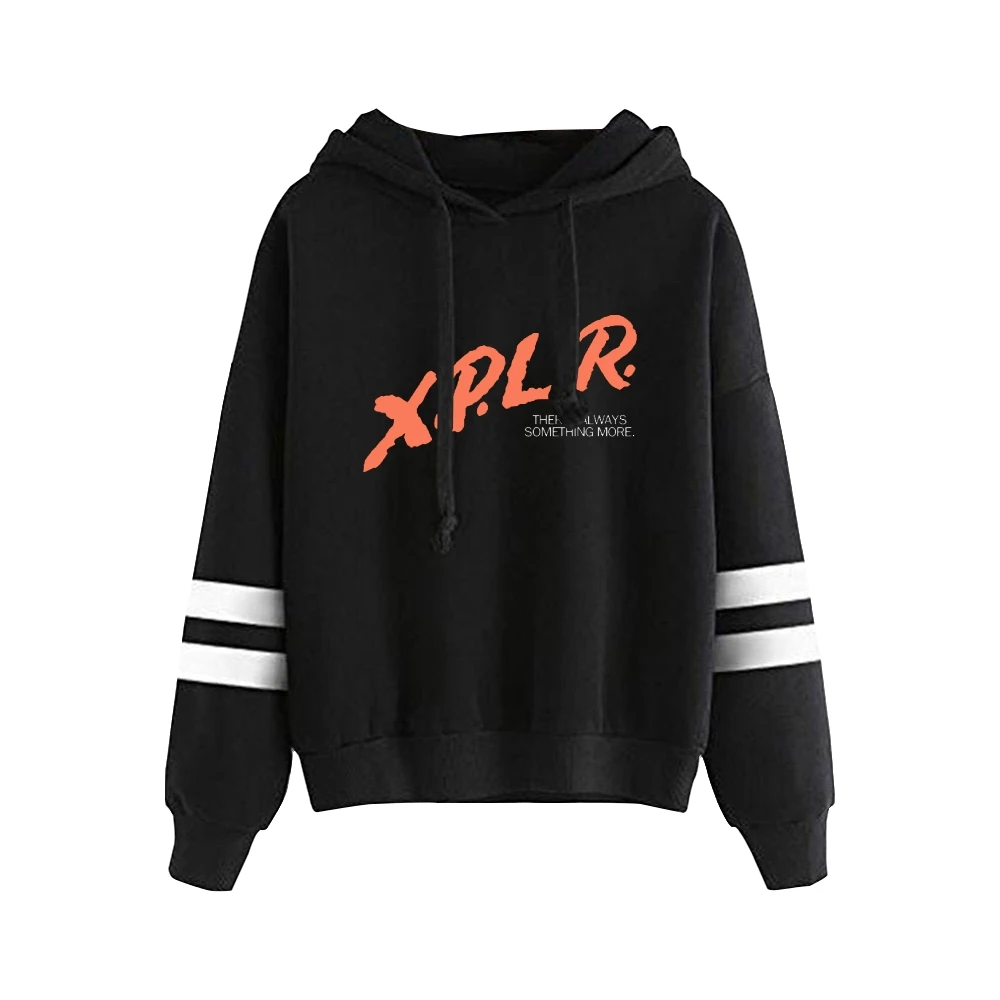 XPLR Sam and Colby Dare Hoodie Unisex Pocketless Parallel Bars Sleeve Sweatshirt 2023 Casual Style Men Women's Clothes