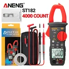 Цифровой мультиметр ST182, измеритель напряжения и силы тока, вольтметр, сопротивление, емкость, Бесконтактный индикатор напряжения, Омметр, приборы для измерения температуры