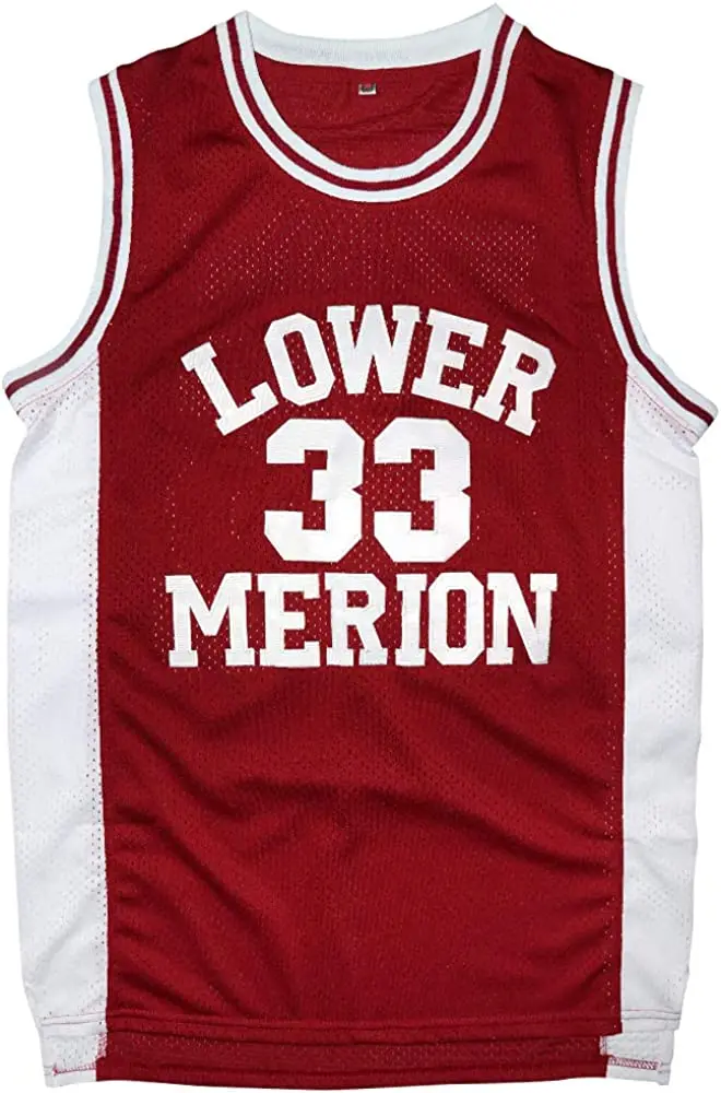 

Basketball Jersey #33 Lower Merrion Stitched Embroidered Basketball Jersey Uniform for Men and Women Vest Tank Tops