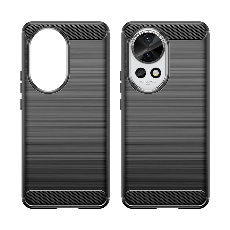 Фото Чехол для Huawei Nova 13, чехол для Nova 13, Capas Armor, противоударный задний бампер для телефона, мягкий чехол из углеродного волокна из ТПУ, Huawei Nova 13 №5