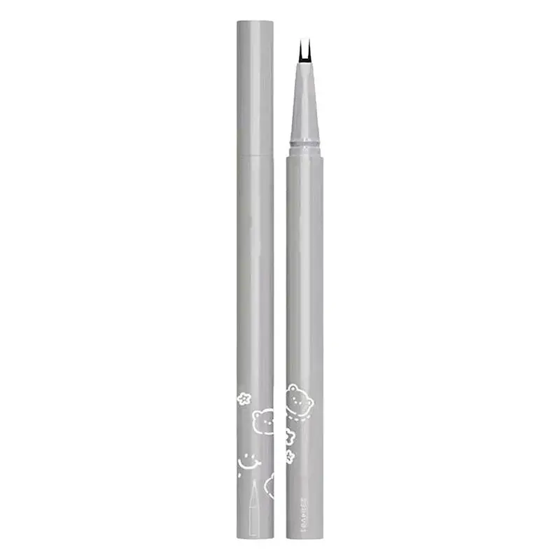 

Eyeliner Liquid Liner Double Tip Liquid Eyeliner Liquid Waterproof Eyeliner Brush Tip Pen Quick Drying Lower Eyelash Long