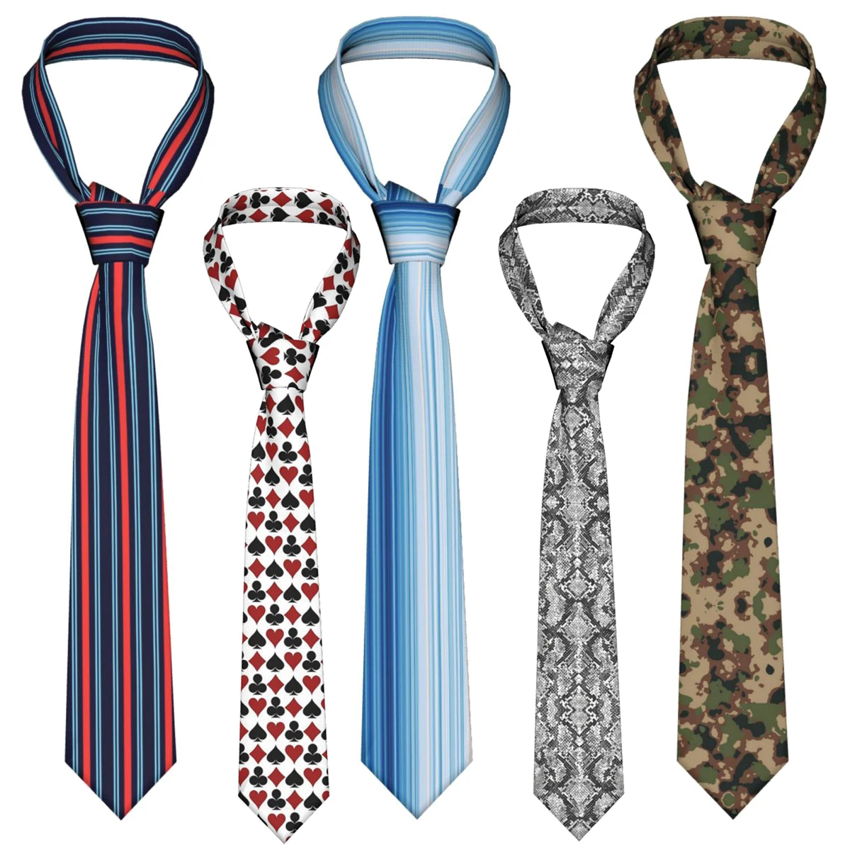 

Global Warming Stripes Climate Change Neck Tie Colorful Necktie for Men Women Polyester Silk 8cm Tie for Wedding Accessories Tie