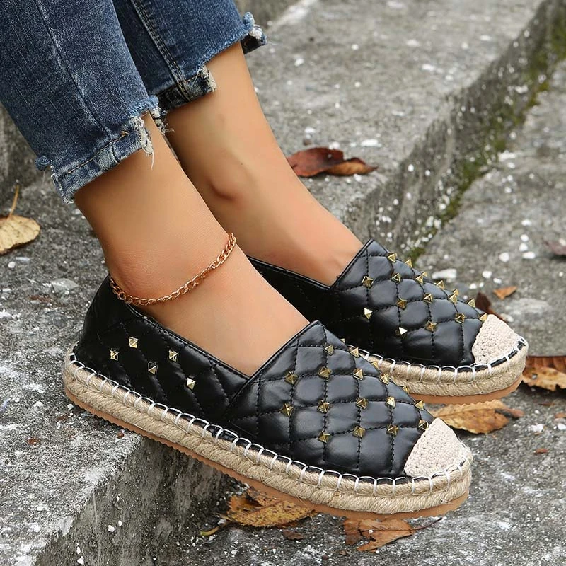

2022 Spring Fashion Women Rivet Punk Sneakers Women Thick Bottom Casual Platform Shoes Women Vulcanized Shoes Basket Femme
