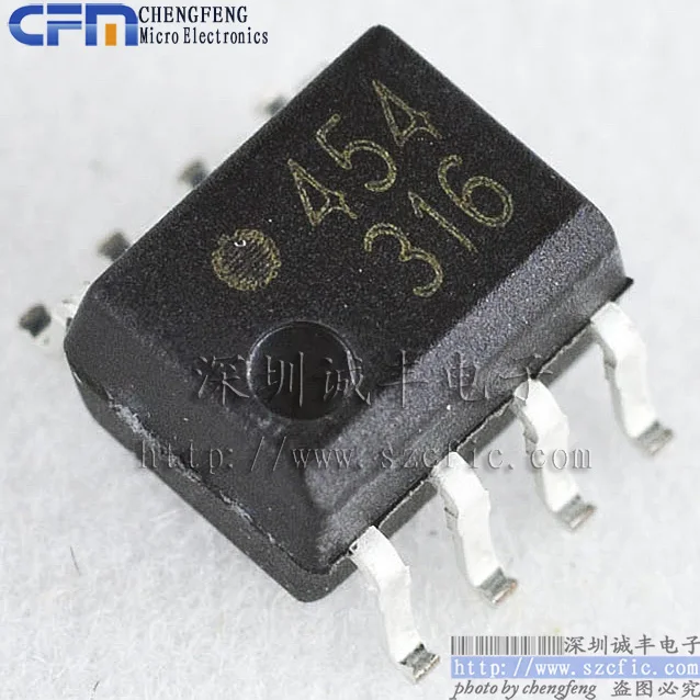 

5pieces HCPL-0452-500E HCPL0452 0452 452 SOP Original New Quick Shipping