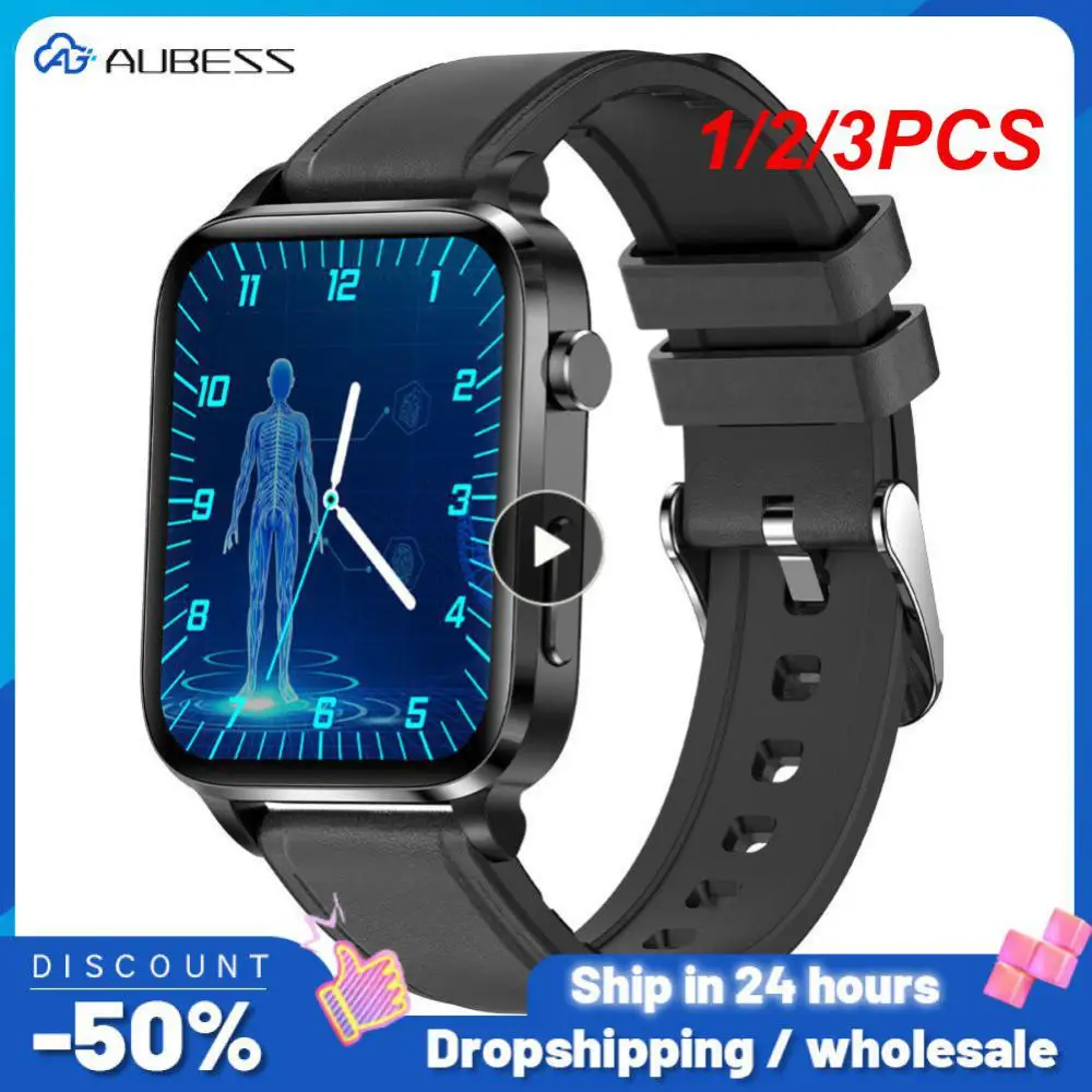 

1/2/3PCS New Non-invasive Blood Sugar Smart Watch Men Laser Treatment Health Blood Pressure Sport Smartwatch Women Glucometer