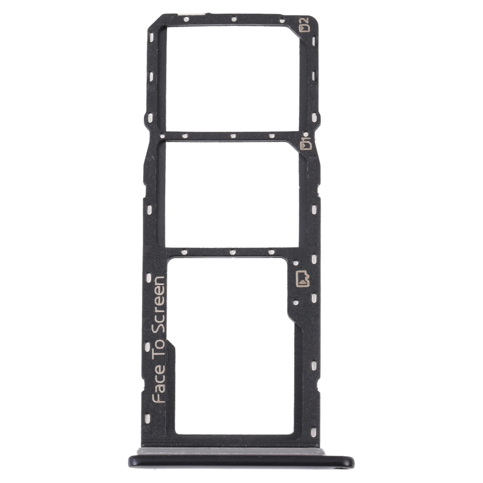 

For ZTE Blade V40 Vita SIM Card Tray + SIM Card Tray + Micro SD Card Tray