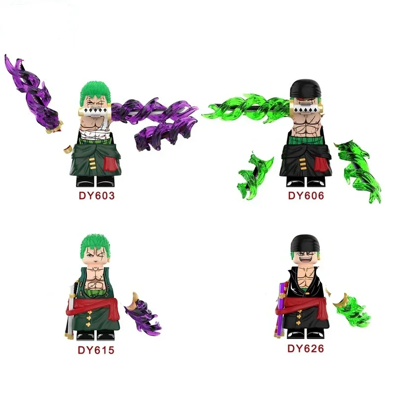 Santōryū Zoro Sandai Kitetsu Enma Shusui Wado Ichimonji Sabo аниме парики кирпичи куклы мини-игрушка