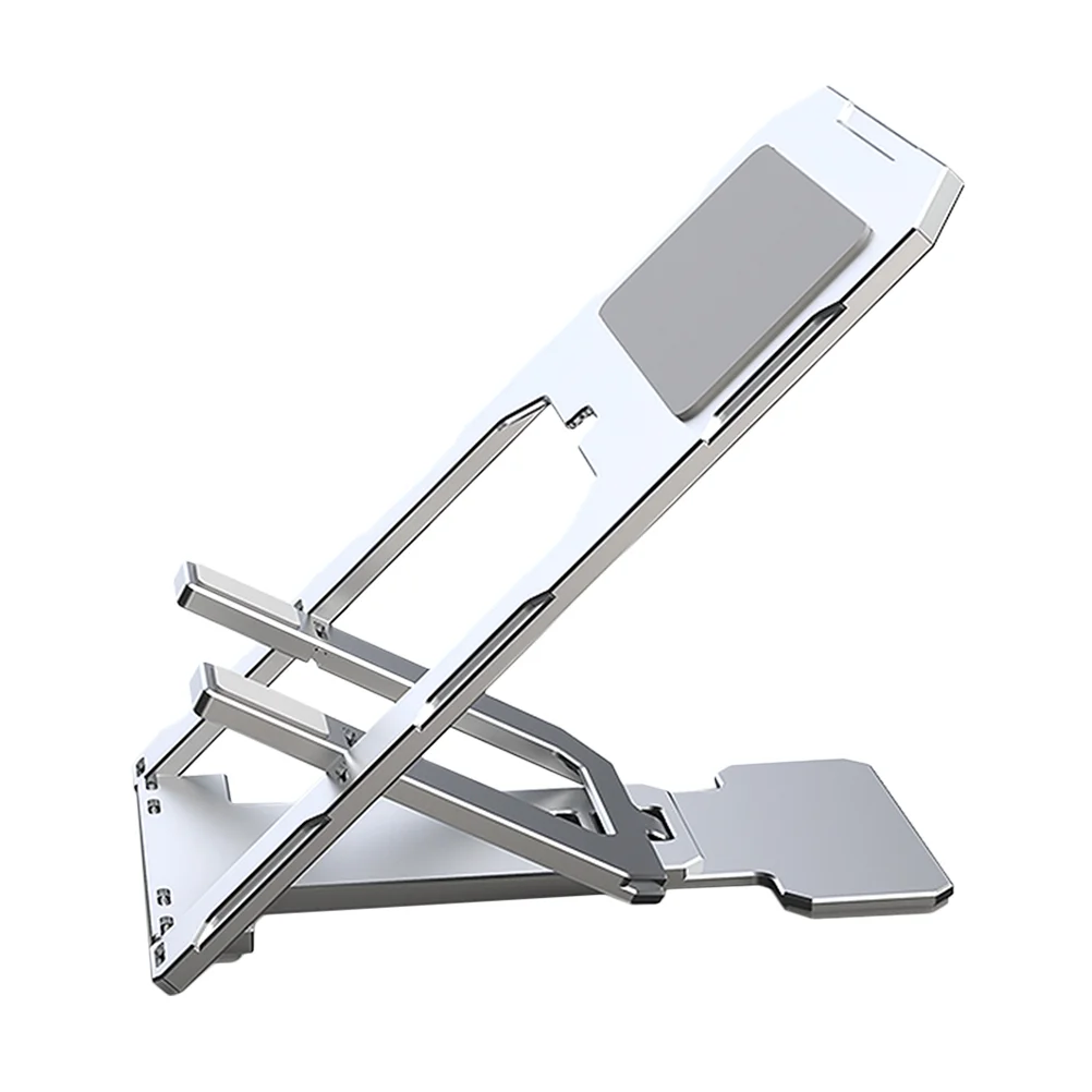

1pc Multifunctional Shelf Adjustable Rack Foldable Tablet Stand