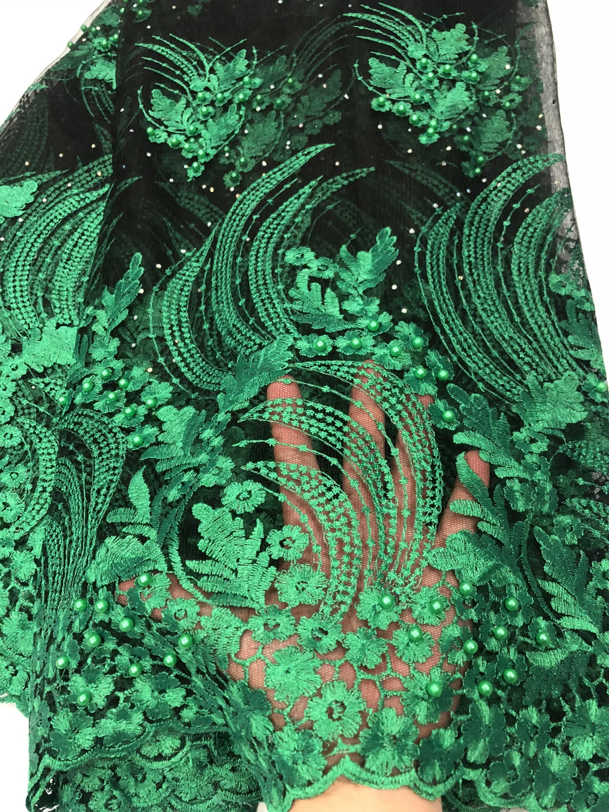 Новейшее Африканское Тюлевое кружево 2018 французская сетчатая кружевная ткань из