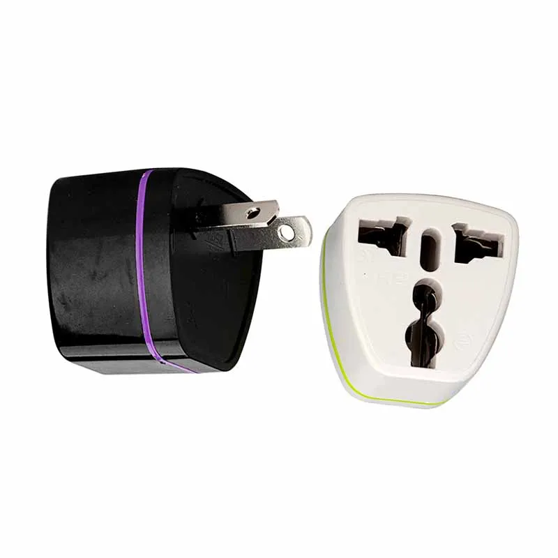 

20 шт. Универсальный американский Kr Европейский AU EU в США Великобритания адаптер питания США Израиль переходник для путешествий по Бразилии ...