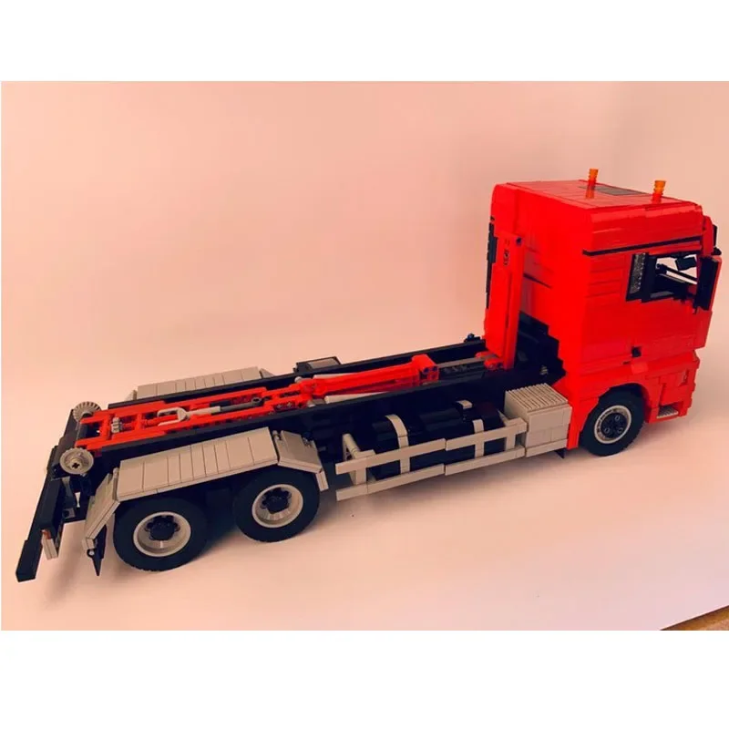 Строительные блоки цвет красный Радиоуправляемый городской крюк вилочный